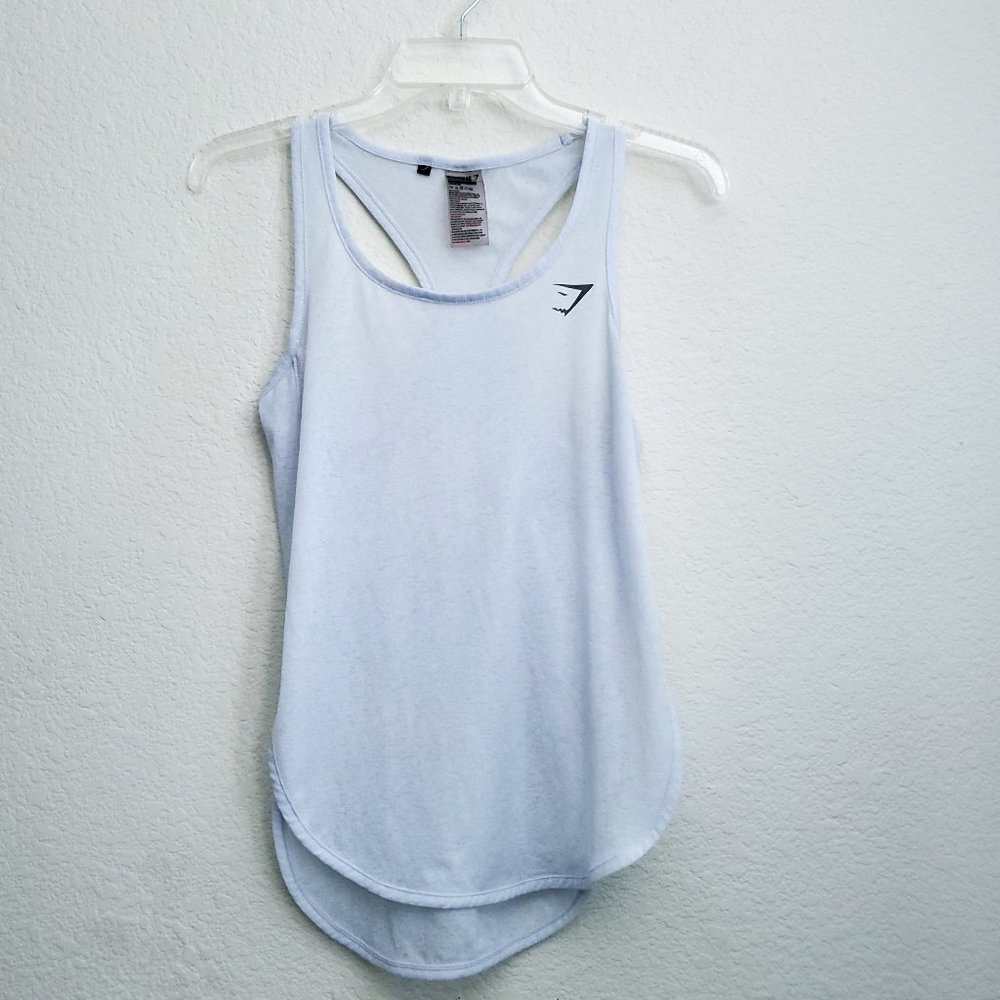 White Gymshark Tank Top